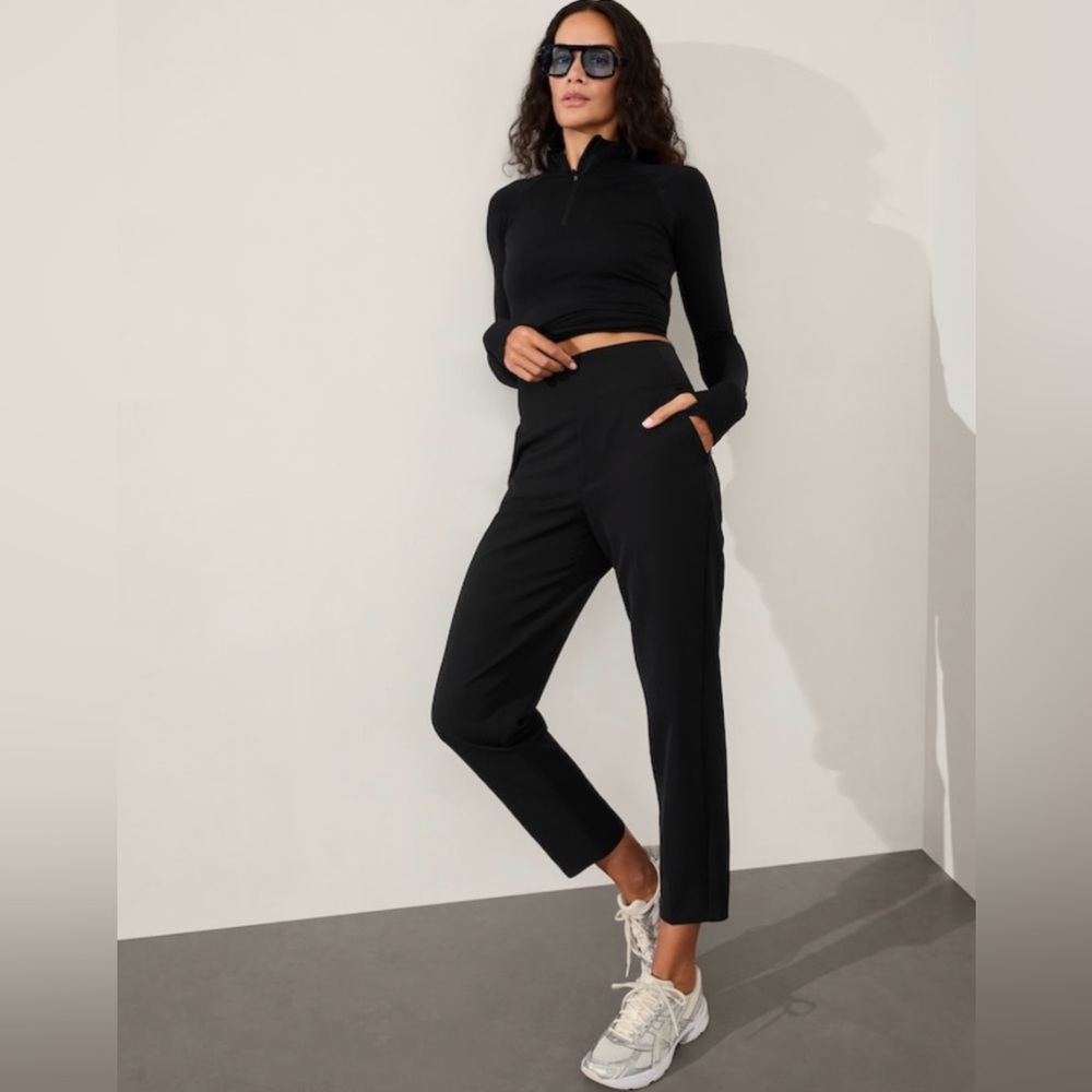 NWOT-Athleta Black Endless Pant, Size 8